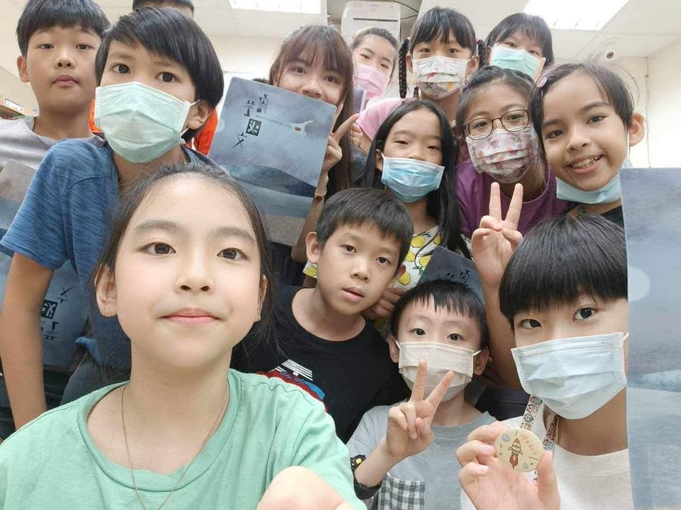 超認真上課的閱讀素養營結束啦！👏