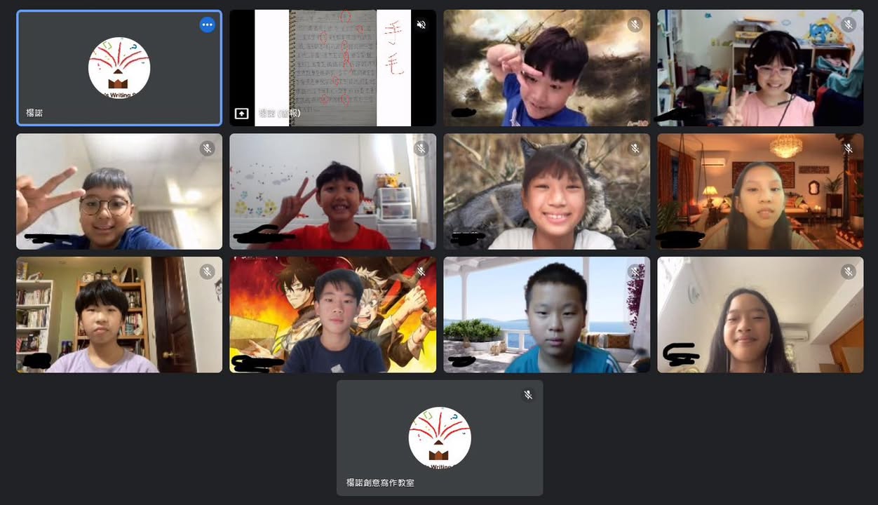 我們的線上創意寫作營結業啦！🎉